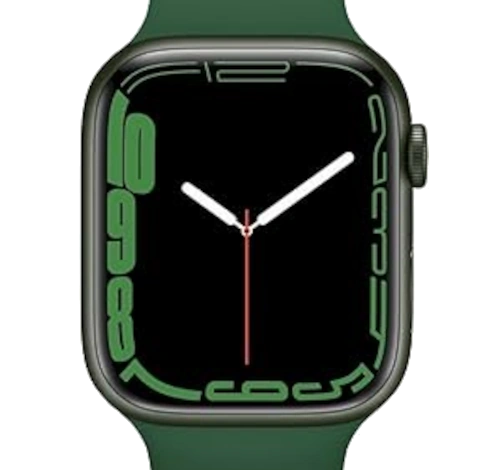 Apple Watch Series 7 45mm Green Aluminum Case with Apple OEM Band A2474 GPS Only watch