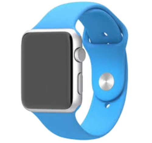 Apple Watch Sport 38mm Silver Aluminum Blue Sport Band MJ2V2LL/A