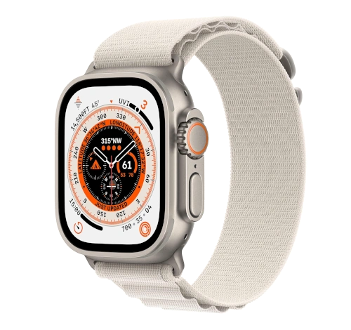 Apple Watch Ultra 49mm Titanium with Alpine Loop A2622 watch