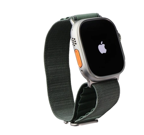 Apple Watch Ultra 49mm Titanium with Trail Loop A2622 watch