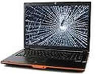 broken laptop screen