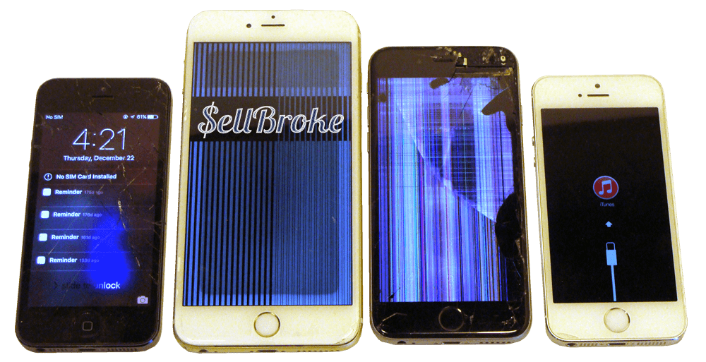 broken iphones to sell online