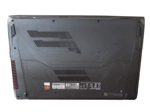 Asus FX53 gaming laptop bottom