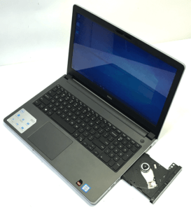 Dell Inspiron 5559 Touch Laptop open DVD drive
