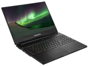 Gigabyte Aero 15 Laptop Left Angle