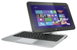 HP EliteBook 810 Revolve Laptop Tilted