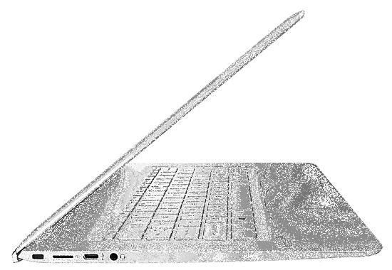 HP Envy 13t-ab00 Laptop Left Side Ports