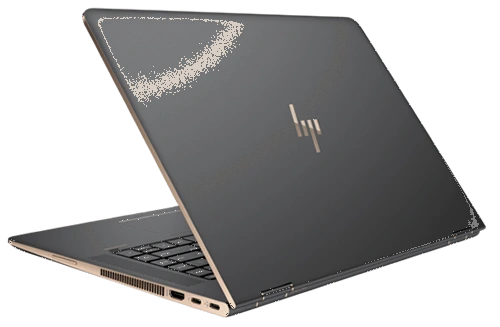 HP Spectre X360 15t Laptop Back Left Angle