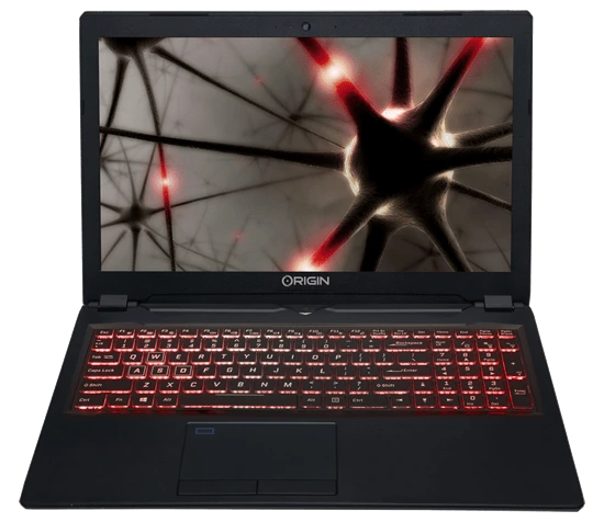 Origin Evo15-S Laptop Front