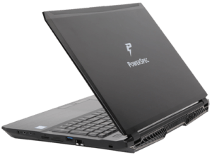 PowerSpec 1510 Laptop Back Left
