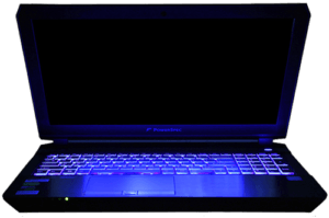 PowerSpec 1510 Laptop Purple Backlit
