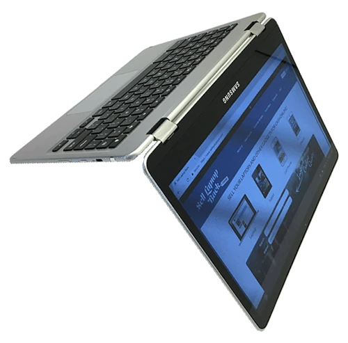 Samsung Chromebook Plus Laptop Tent Mode