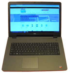 Dell Inspiron 17 5755 RED Laptop Front