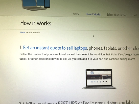 how to sell laptops to sellbroke