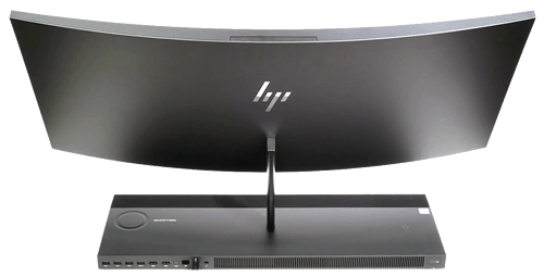 HP ENVY 34 Curved AiO Computer from Above