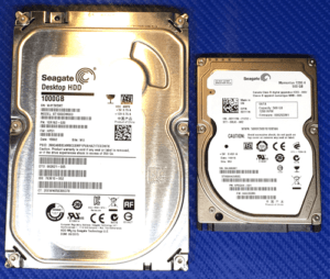 Laptop and Desktop Computer Hard Drives