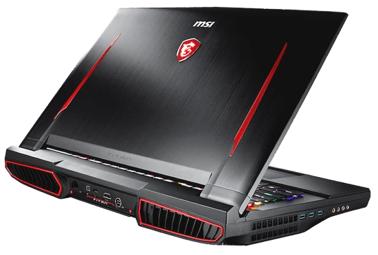 MSI GT75VR TITAN PRO Laptop Back