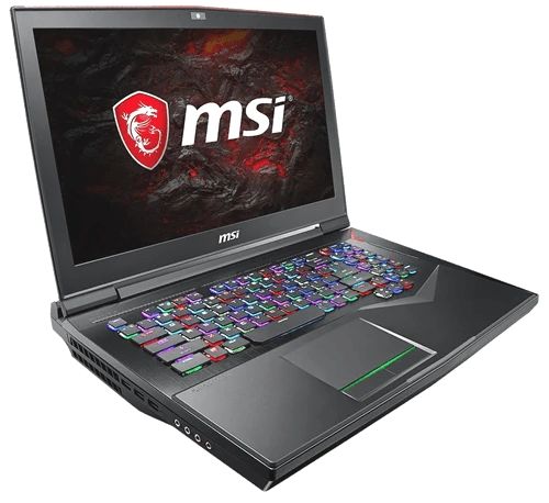 MSI GT75VR TITAN PRO Laptop Left Angle