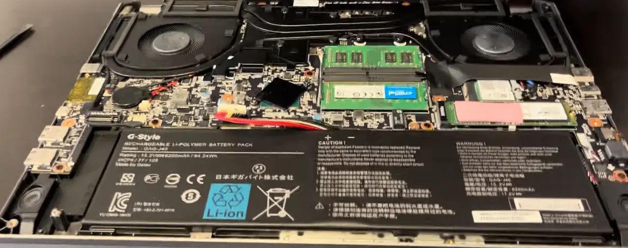 aorus-15g-i7-10th-gen-rtx-complete-teardown-upgrade-ram-ssd-more-where-to-sell-broken-laptop-for-cash