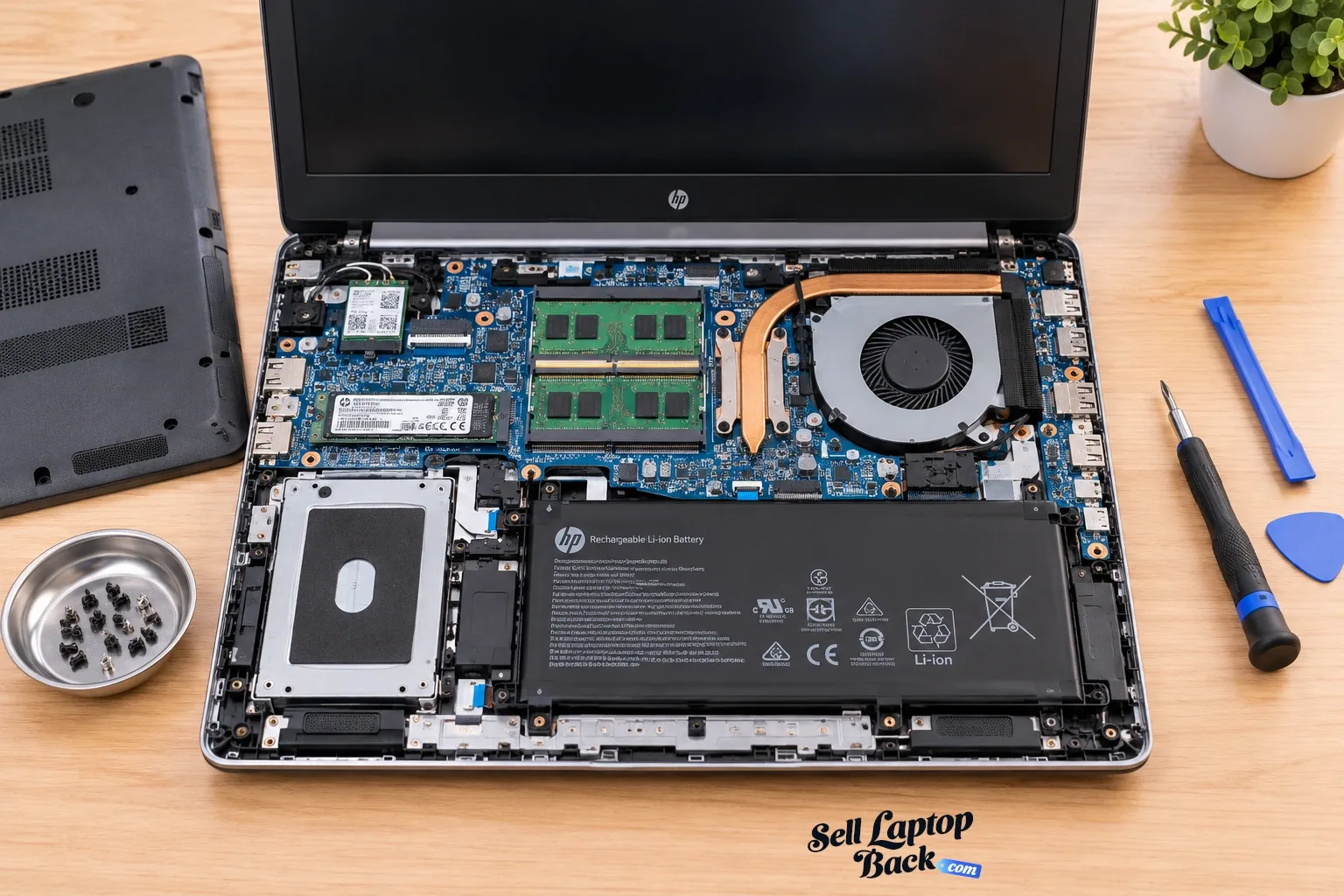 HP 15 da0053wm Complete Teardown, Repair & Upgrade...