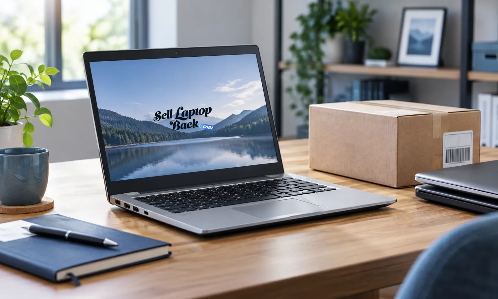Older laptop ready to be sold online