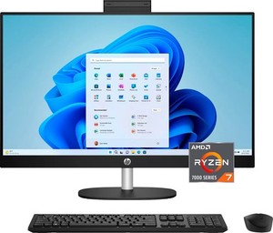 HP 27" Touch-Screen All-in-One PC AMD Ryzen 7 7730U 1TB SSD 16GB RAM (27-cr0054)